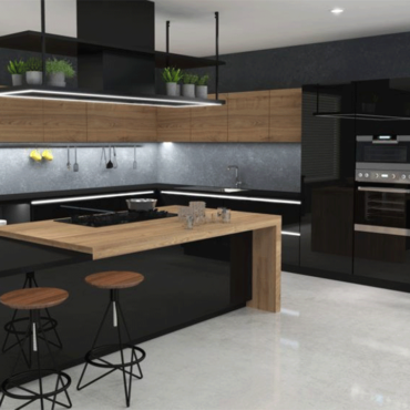 Italian Style Modular Kitchen - Modular Kitchen