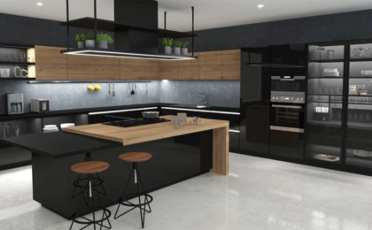 Italian Style Modular Kitchen - Modular Kitchen