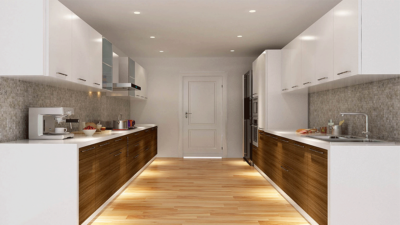 PARALLEL SHAPED - modularkitchen