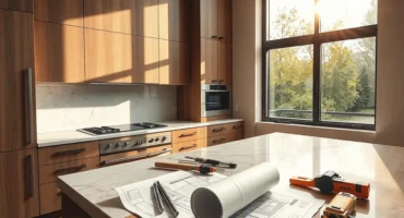 What are the Major Steps Involved in the Kitchen Renovation Service?