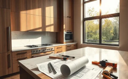 What are the Major Steps Involved in the Kitchen Renovation Service?