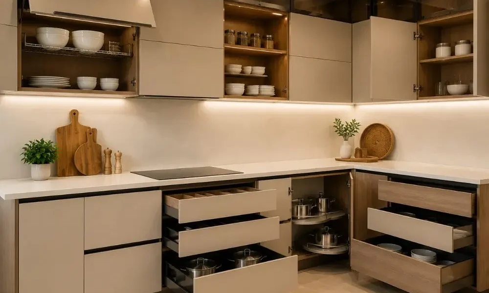 What factors should you consider when selecting kitchen cabinet hardware?