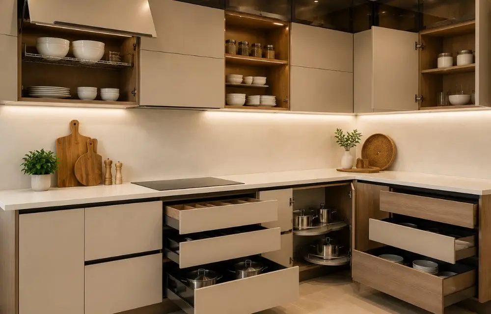 What factors should you consider when selecting kitchen cabinet hardware?