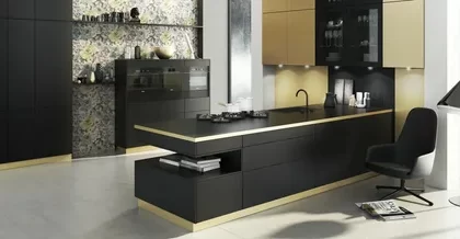 German style modular kitchen in dubai