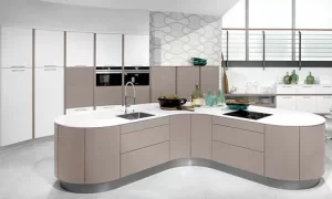 luxury german style modular kitchen