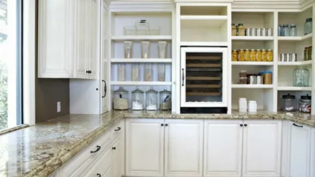 Open Shelving Cabinets