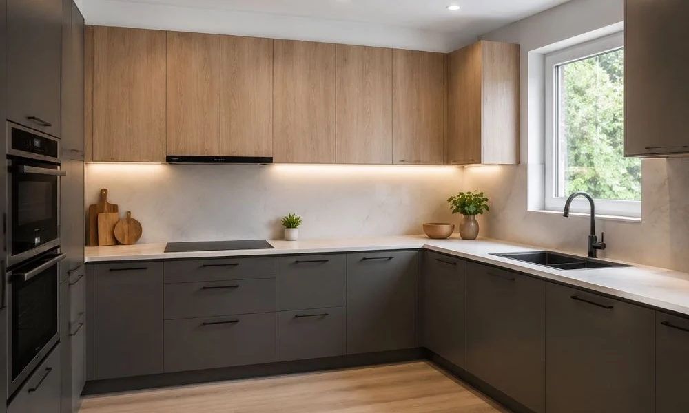 Complete Guide to L-Shaped Kitchen Interior Design in Dubai