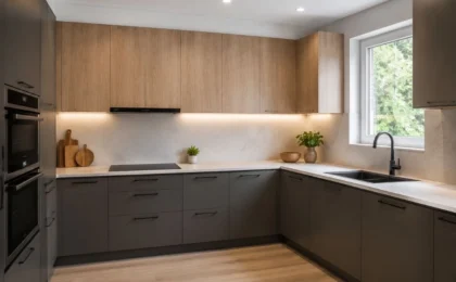 Complete Guide to L-Shaped Kitchen Interior Design in Dubai