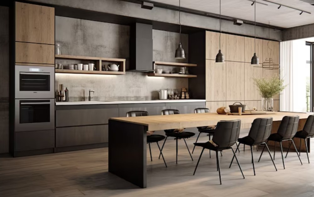 Italian Style Modular Kitchen for Dubai Homes