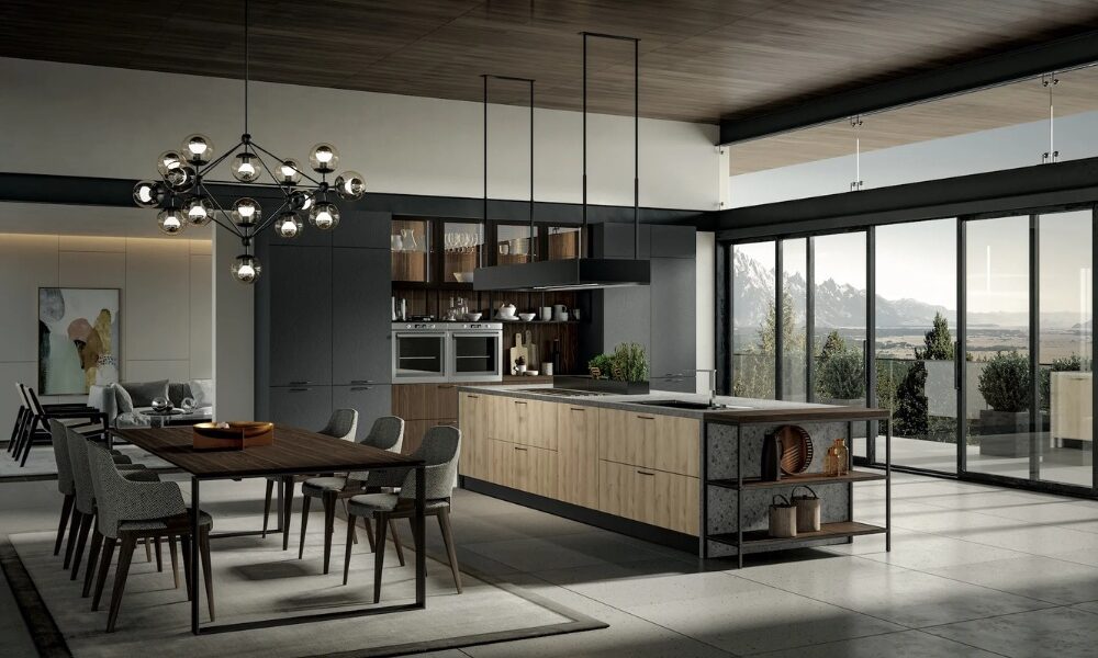 Handleless Cabinets and Matte Finishes: Defining Features of Modern Italian Kitchens