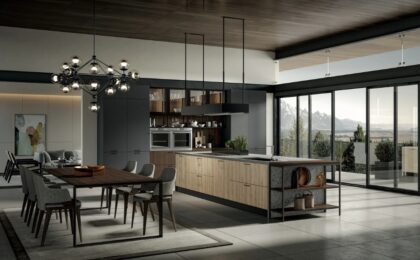 Handleless Cabinets and Matte Finishes: Defining Features of Modern Italian Kitchens