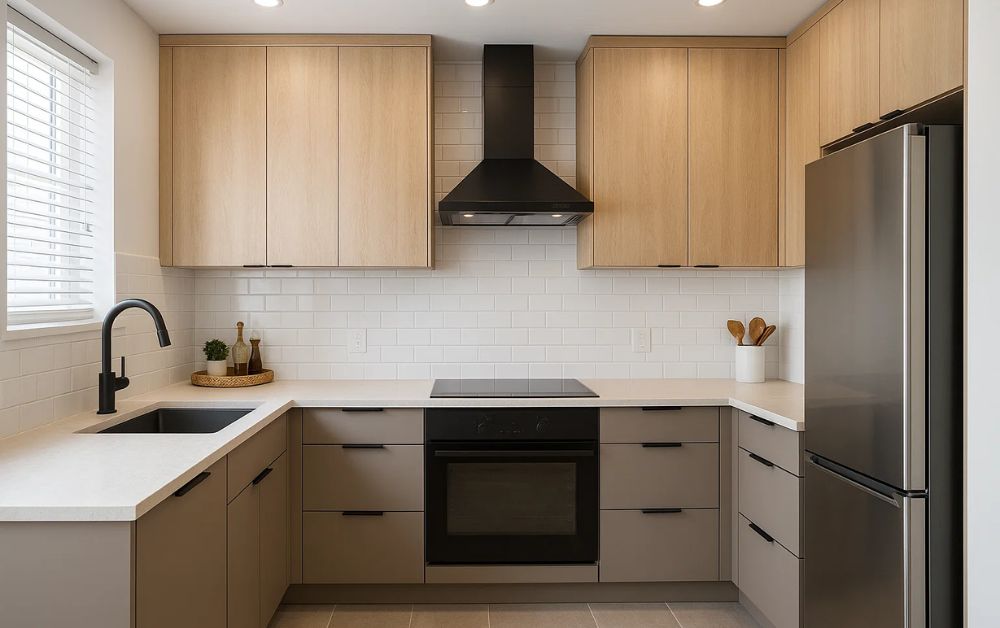 Tips to Enhance an L-Shaped Modular Kitchen