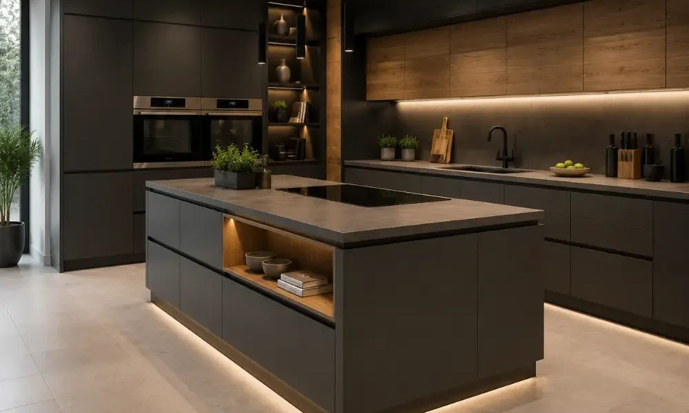 Modern German Style Modular Kitchen Designs for Elegant Living