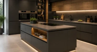 Modern German Style Modular Kitchen Designs for Elegant Living