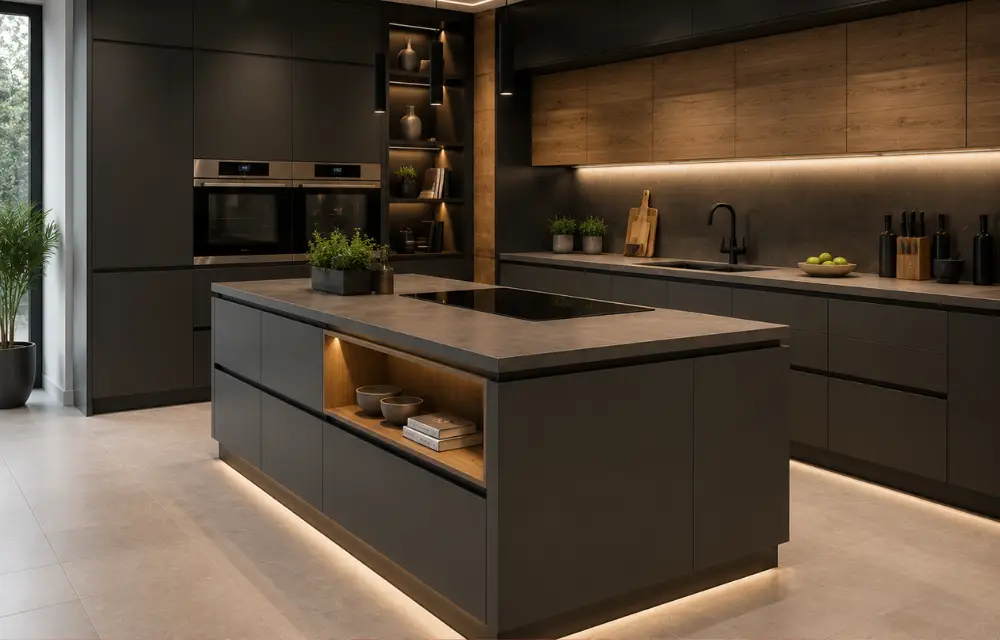 Modern German Style Modular Kitchen Designs for Elegant Living